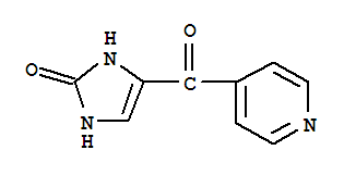 2H-imidazol-2-one, 1,3-dihydro-4-(4-pyridinylcarbonyl)-Structure,88166-66-9Structure 2H-imidazol-2-one, 1,3-dihydro-4-(4-pyridinylcarbonyl)- Structure,88166-66-9Structure