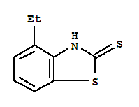 (9ci)-4-乙基-2(3H)-苯并噻唑硫酮結(jié)構(gòu)式_88190-78-7結(jié)構(gòu)式