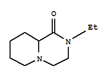 (9ci)-2-乙基六氫-2H-吡啶并[1,2-a]吡嗪-1(6h)-酮結(jié)構(gòu)式_88327-88-2結(jié)構(gòu)式