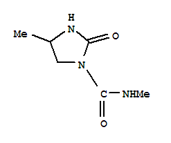 1-Imidazolidinecarboxamide, n,4-dimethyl-2-oxo-Structure,88408-04-2Structure 1-Imidazolidinecarboxamide, n,4-dimethyl-2-oxo- Structure,88408-04-2Structure