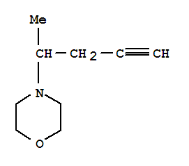 Morpholine, 4-(1-methyl-3-butynyl)-(9ci)Structure,88472-68-8Structure Morpholine, 4-(1-methyl-3-butynyl)-(9ci) Structure,88472-68-8Structure