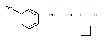 3-(3-Bromophenyl)-1-cyclobutyl -prop-2-en-1-oneStructure,885267-04-9Structure 3-(3-Bromophenyl)-1-cyclobutyl -prop-2-en-1-one Structure,885267-04-9Structure