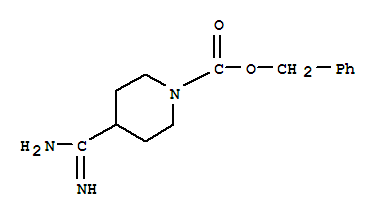 1-Cbz-piperidine-4-carboxamidineStructure,885270-25-7Structure 1-Cbz-piperidine-4-carboxamidine Structure,885270-25-7Structure