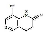 8-Bromo-3,4-dihydro-1,6-naphthyridin-2(1H)-oneStructure,885271-02-3Structure 8-Bromo-3,4-dihydro-1,6-naphthyridin-2(1H)-one Structure,885271-02-3Structure