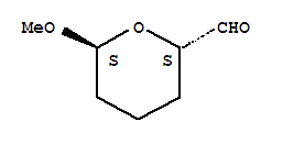 (2s-反式)-(9ci)-四氫-6-甲氧基-2H-吡喃-2-羧醛結(jié)構(gòu)式_88595-34-0結(jié)構(gòu)式
