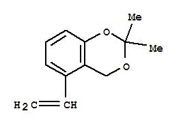 4H-1,3-benzodioxin,5-ethenyl-2,2-dimethyl-(9ci)Structure,887577-10-8Structure 4H-1,3-benzodioxin,5-ethenyl-2,2-dimethyl-(9ci) Structure,887577-10-8Structure