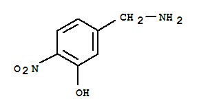 Phenol, 5-(aminomethyl)-2-nitro-Structure,887583-26-8Structure Phenol, 5-(aminomethyl)-2-nitro- Structure,887583-26-8Structure