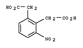 1,2-Benzenediacetic acid, 3-nitro-Structure,887589-09-5Structure 1,2-Benzenediacetic acid, 3-nitro- Structure,887589-09-5Structure