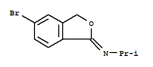2-Propanamine, n-(5-bromo-1(3h)-isobenzofuranylidene)-Structure,888030-82-8Structure 2-Propanamine, n-(5-bromo-1(3h)-isobenzofuranylidene)- Structure,888030-82-8Structure