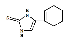 2H-imidazole-2-thione, 4-(1-cyclohexen-1-yl)-1,3-dihydro-Structure,889097-83-0Structure 2H-imidazole-2-thione, 4-(1-cyclohexen-1-yl)-1,3-dihydro- Structure,889097-83-0Structure