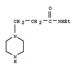 1-Piperazinepropanamide,n-ethyl-(9ci)Structure,89009-59-6Structure 1-Piperazinepropanamide,n-ethyl-(9ci) Structure,89009-59-6Structure