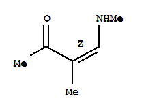 3-Buten-2-one, 3-methyl-4-(methylamino)-, (z)-(9ci)Structure,89029-85-6Structure 3-Buten-2-one, 3-methyl-4-(methylamino)-, (z)-(9ci) Structure,89029-85-6Structure