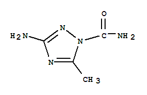 (7ci)-3-氨基-5-甲基-1H-1,2,4-噻唑-1-羧酰胺結構式_89125-16-6結構式