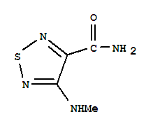 1,2,5-Thiadiazole-3-carboxamide,4-(methylamino)-(7ci)Structure,89281-53-8Structure 1,2,5-Thiadiazole-3-carboxamide,4-(methylamino)-(7ci) Structure,89281-53-8Structure