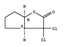 順式-(9ci)-3,3-二氯六氫-2H-環(huán)戊并[b]呋喃-2-酮結(jié)構(gòu)式_89344-94-5結(jié)構(gòu)式