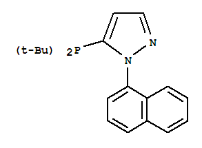 5-(Di-tert-butylphosphino)-1-(naphthalen-1-yl)-1h-pyrazoleStructure,894085-97-3Structure 5-(Di-tert-butylphosphino)-1-(naphthalen-1-yl)-1h-pyrazole Structure,894085-97-3Structure