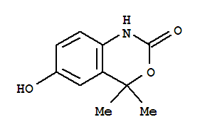(9ci)-1,4-二氫-6-羥基-4,4-二甲基-2H-3,1-苯并噁嗪-2-酮結(jié)構(gòu)式_89433-20-5結(jié)構(gòu)式