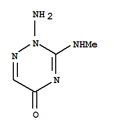 1,2,4-Triazin-5(2h)-one,2-amino-3-(methylamino)-(9ci)Structure,89569-70-0Structure 1,2,4-Triazin-5(2h)-one,2-amino-3-(methylamino)-(9ci) Structure,89569-70-0Structure