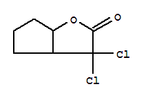 (9ci)-3,3-二氯六氫-2H-環(huán)戊并[b]呋喃-2-酮結(jié)構(gòu)式_89630-66-0結(jié)構(gòu)式
