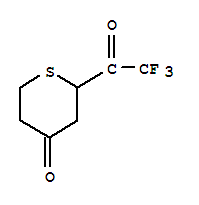 4H-thiopyran-4-one, tetrahydro-2-(trifluoroacetyl)-(7ci)Structure,89678-03-5Structure 4H-thiopyran-4-one, tetrahydro-2-(trifluoroacetyl)-(7ci) Structure,89678-03-5Structure