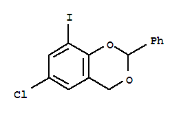 4H-1,3-benzodioxin,6-chloro-8-iodo-2-phenyl-(9ci)Structure,897641-78-0Structure 4H-1,3-benzodioxin,6-chloro-8-iodo-2-phenyl-(9ci) Structure,897641-78-0Structure