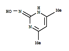 (9ci)-4,6-二甲基-, 肟2(1H)-嘧啶酮結(jié)構(gòu)式_89808-15-1結(jié)構(gòu)式