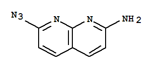 1,8-Naphthyridin-2-amine, 7-azido-Structure,898258-02-1Structure 1,8-Naphthyridin-2-amine, 7-azido- Structure,898258-02-1Structure