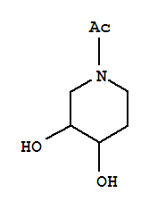 3,4-Piperidinediol, 1-acetyl-(7ci)Structure,89895-83-0Structure 3,4-Piperidinediol, 1-acetyl-(7ci) Structure,89895-83-0Structure