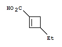 1-Cyclobutene-1-carboxylic acid, 3-ethyl-(7ci,9ci)Structure,89897-93-8Structure 1-Cyclobutene-1-carboxylic acid, 3-ethyl-(7ci,9ci) Structure,89897-93-8Structure