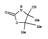 (7ci)-4,5,5-三甲基-2-氧代-4-噁唑啉甲腈結構式_89943-24-8結構式