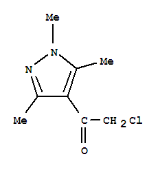 Ketone, chloromethyl 1,3,5-trimethylpyrazol-4-yl (7ci)Structure,90002-88-3Structure Ketone, chloromethyl 1,3,5-trimethylpyrazol-4-yl (7ci) Structure,90002-88-3Structure