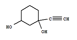 1,3-Cyclohexanediol, 1-ethynyl-(7ci)Structure,90199-11-4Structure 1,3-Cyclohexanediol, 1-ethynyl-(7ci) Structure,90199-11-4Structure