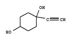 1,4-Cyclohexanediol, 1-ethynyl-(7ci)Structure,90199-12-5Structure 1,4-Cyclohexanediol, 1-ethynyl-(7ci) Structure,90199-12-5Structure