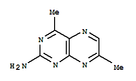 Pteridine, 2-amino-4,7-dimethyl-(7ci)Structure,90223-57-7Structure Pteridine, 2-amino-4,7-dimethyl-(7ci) Structure,90223-57-7Structure