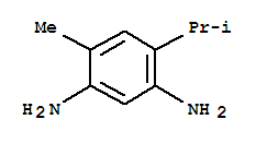 1,3-Benzenediamine,4-methyl-6-(1-methylethyl)-(9ci)Structure,90332-87-9Structure 1,3-Benzenediamine,4-methyl-6-(1-methylethyl)-(9ci) Structure,90332-87-9Structure