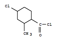 Cyclohexanecarbonyl chloride, 4-chloro-2-methyl-(9ci)Structure,90403-99-9Structure Cyclohexanecarbonyl chloride, 4-chloro-2-methyl-(9ci) Structure,90403-99-9Structure