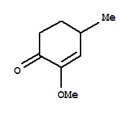 2-Cyclohexen-1-one,2-methoxy-4-methyl-(9ci)Structure,90414-00-9Structure 2-Cyclohexen-1-one,2-methoxy-4-methyl-(9ci) Structure,90414-00-9Structure