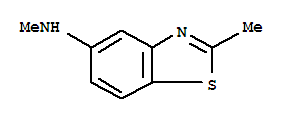 5-Benzothiazolamine,n,2-dimethyl-(9ci)Structure,90558-52-4Structure 5-Benzothiazolamine,n,2-dimethyl-(9ci) Structure,90558-52-4Structure