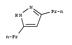 3,5-二丙基-1H-吡唑結(jié)構(gòu)式_90769-84-9結(jié)構(gòu)式