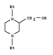 2-Piperazinemethanol,1,4-diethyl-(7ci,9ci)Structure,90796-58-0Structure 2-Piperazinemethanol,1,4-diethyl-(7ci,9ci) Structure,90796-58-0Structure