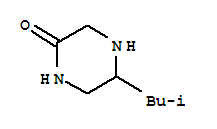 2-Piperazinone, 5-(2-methylpropyl)-Structure,907973-09-5Structure 2-Piperazinone, 5-(2-methylpropyl)- Structure,907973-09-5Structure
