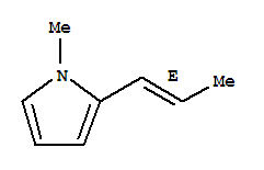 (e)-(9ci)-1-甲基-2-(1-丙烯基)-1H-吡咯結(jié)構(gòu)式_90824-73-0結(jié)構(gòu)式