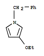 (9ci)-3-乙氧基-1-(苯基甲基)-1H-吡咯結(jié)構(gòu)式_90968-46-0結(jié)構(gòu)式