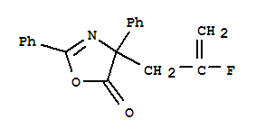 (9ci)-4-(2-氟-2-丙烯基)-2,4-二苯基-5(4H)-噁唑酮結(jié)構(gòu)式_911106-61-1結(jié)構(gòu)式