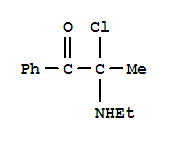 Propiophenone, 2-chloro-2-(ethylamino)-(7ci)Structure,91131-21-4Structure Propiophenone, 2-chloro-2-(ethylamino)-(7ci) Structure,91131-21-4Structure