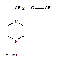 Piperazine, 1-tert-butyl-4-(2-propynyl)-(7ci)Structure,91211-39-1Structure Piperazine, 1-tert-butyl-4-(2-propynyl)-(7ci) Structure,91211-39-1Structure