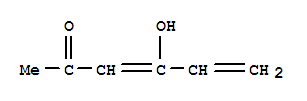 3,5-Hexadien-2-one, 4-hydroxy-(9ci)Structure,91227-00-8Structure 3,5-Hexadien-2-one, 4-hydroxy-(9ci) Structure,91227-00-8Structure
