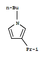 (9ci)-1-丁基-3-(1-甲基乙基)-1H-吡咯結(jié)構(gòu)式_91322-90-6結(jié)構(gòu)式