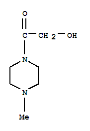 Piperazine, 1-(hydroxyacetyl)-4-methyl-(9ci)Structure,91406-27-8Structure Piperazine, 1-(hydroxyacetyl)-4-methyl-(9ci) Structure,91406-27-8Structure