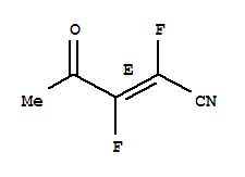 2-Pentenenitrile, 2,3-difluoro-4-oxo-, (e)-(9ci)Structure,91416-71-6Structure 2-Pentenenitrile, 2,3-difluoro-4-oxo-, (e)-(9ci) Structure,91416-71-6Structure